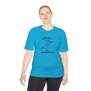 Bird City Running Club Moisture Wicking Tee-Cartoon Edition