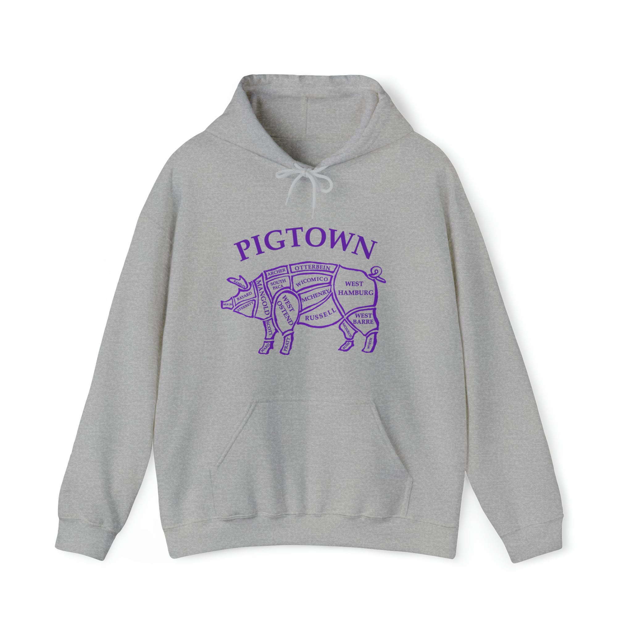 The Pigtown Streets Hooded Sweatshirt