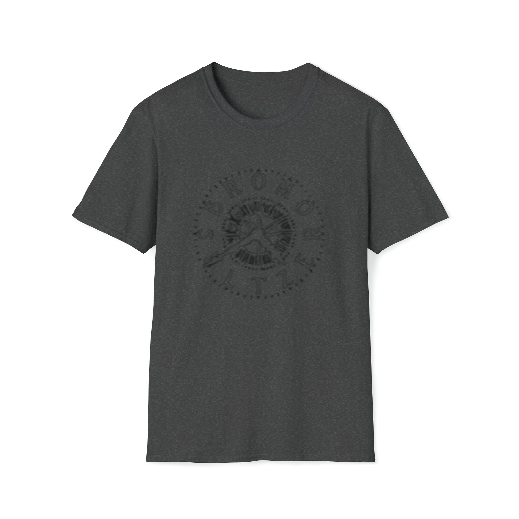 The Black Bromo Clock T-Shirt