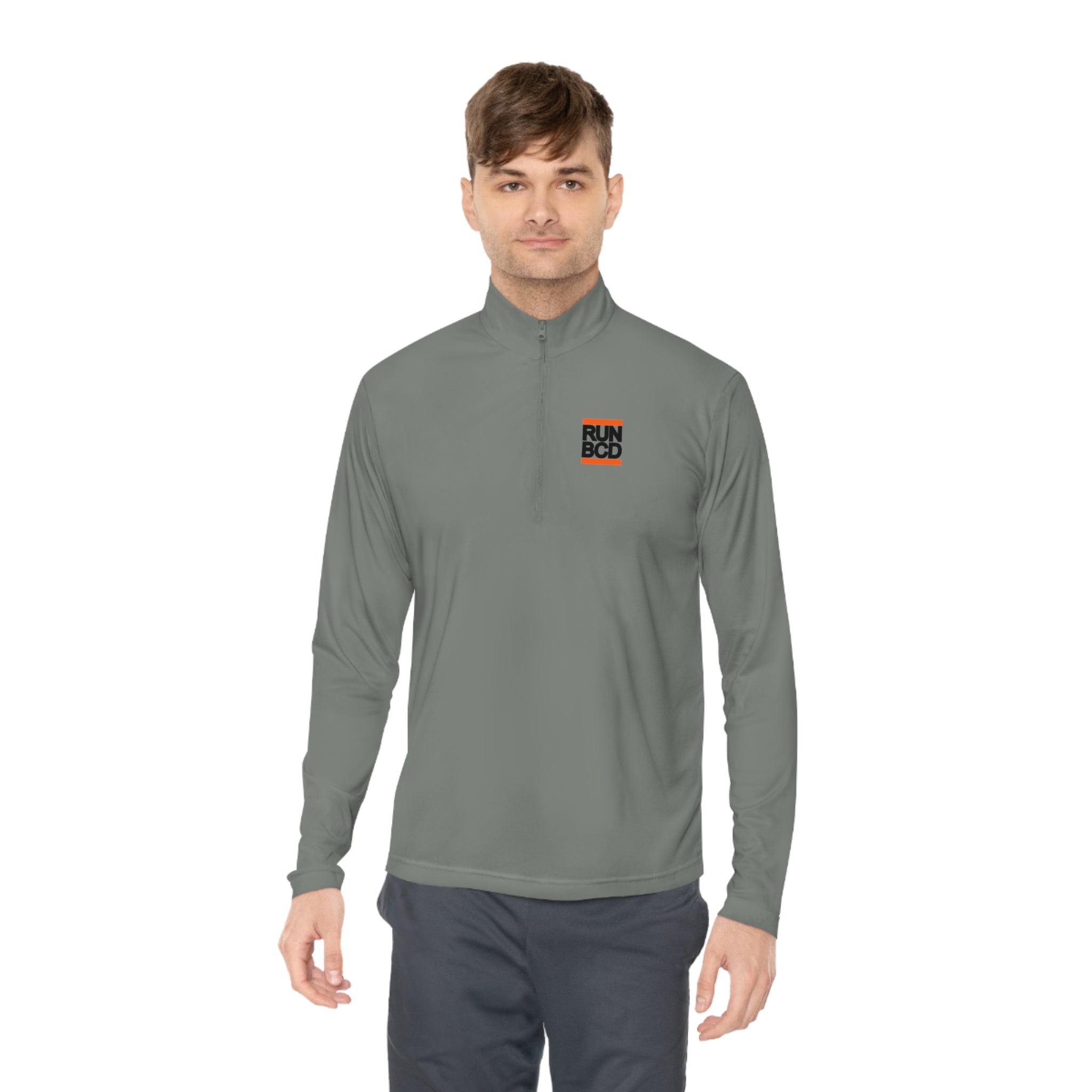 The "Run BCD" Quarter-Zip Pullover