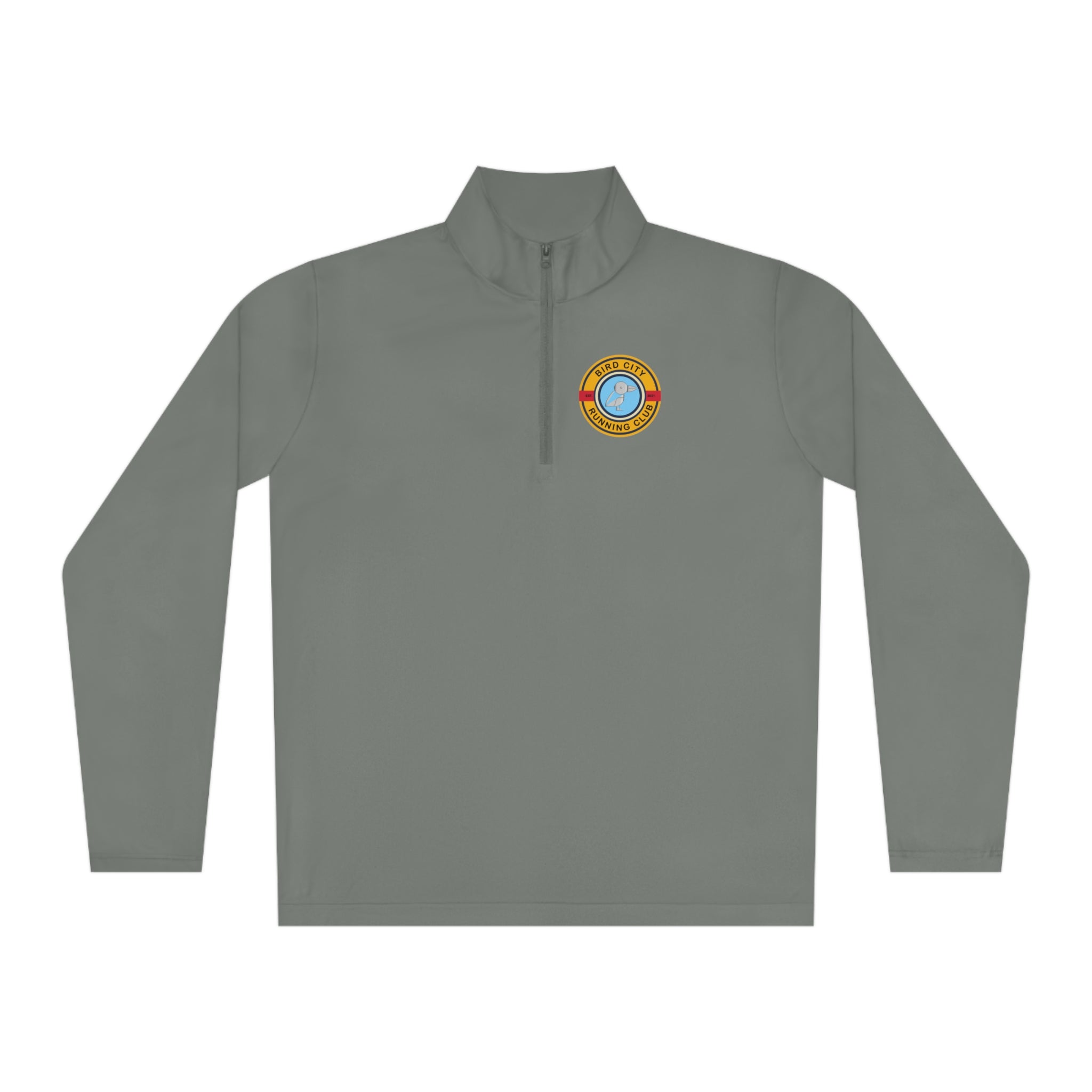 The "Bird City Running Club" Quarter-Zip Pullover