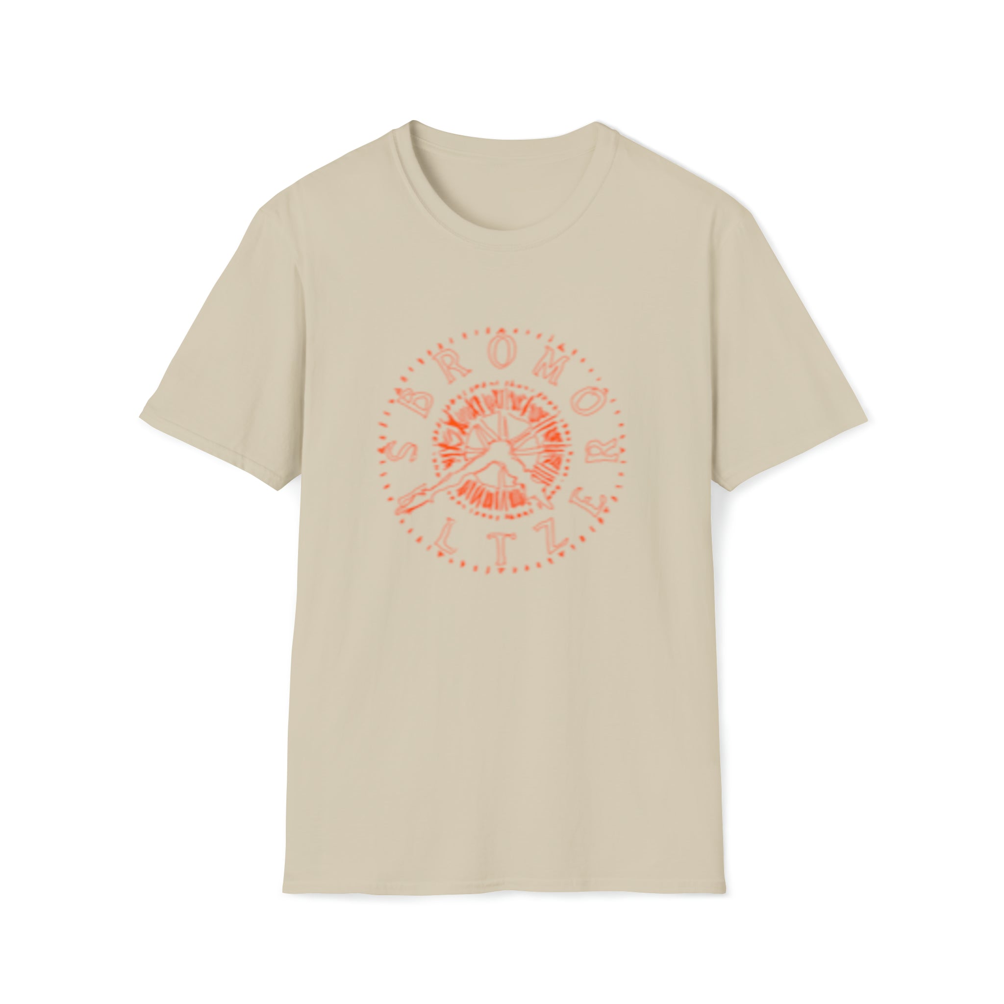 The Orange Bromo Clock T-Shirt