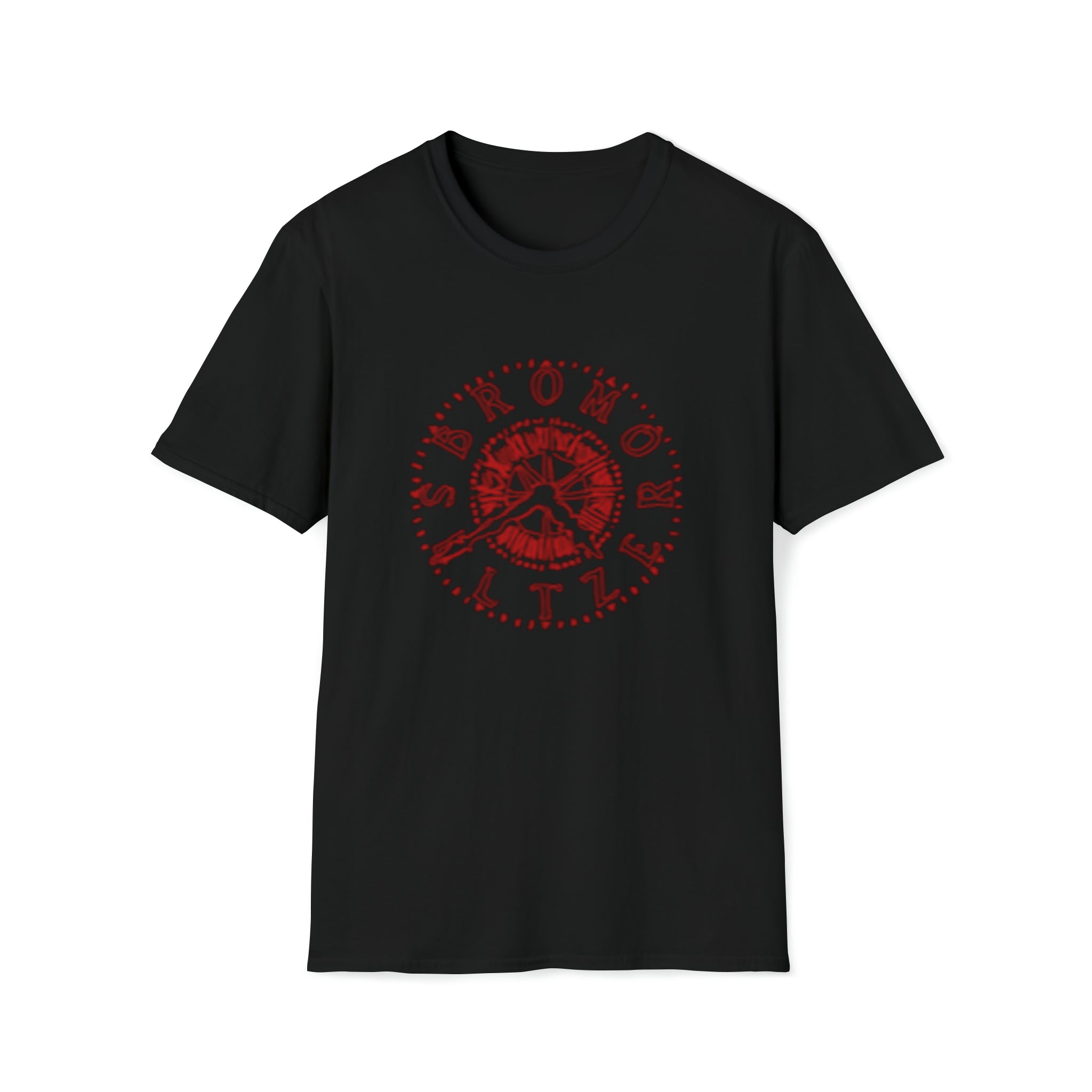 The Red Bromo Clock T-Shirt