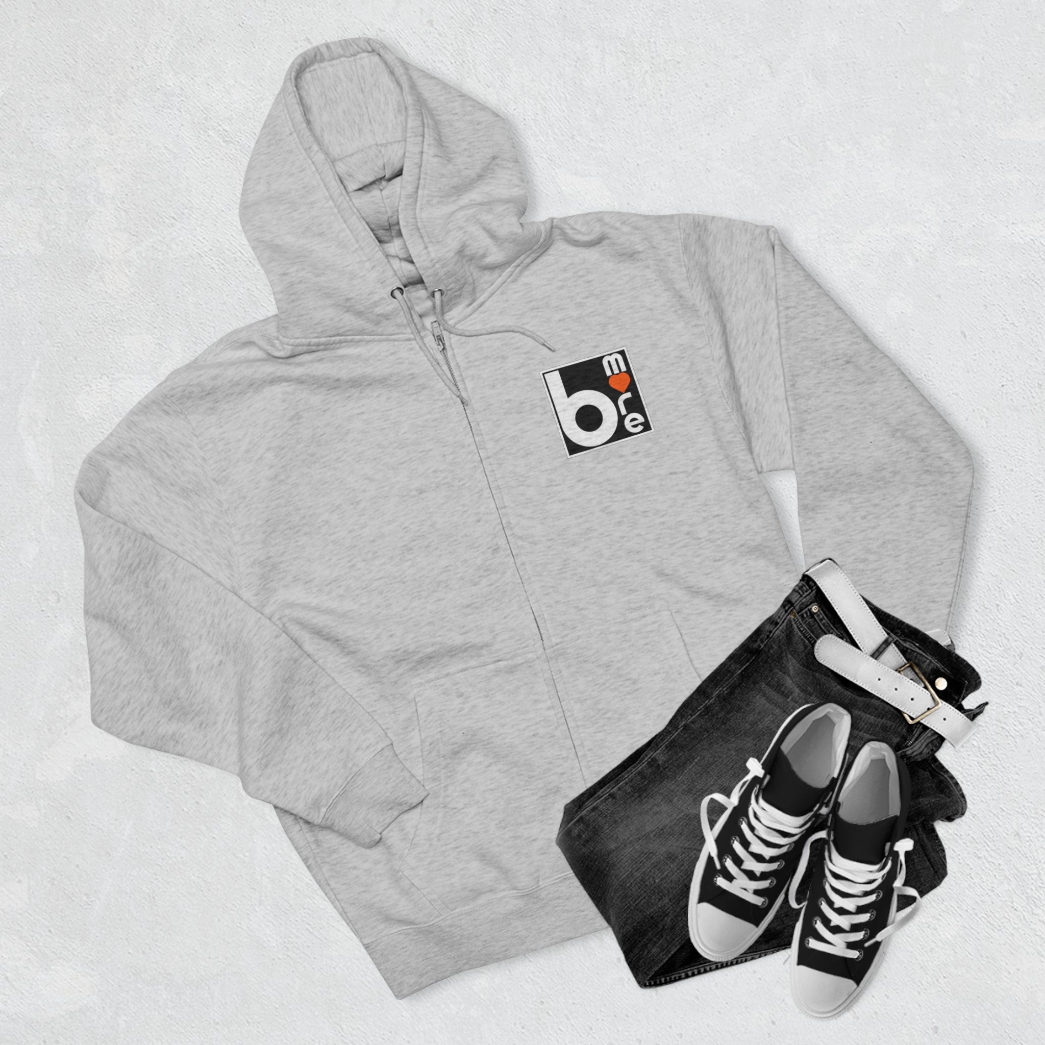 The "BMore Love Squared" Full Zip Hoodie