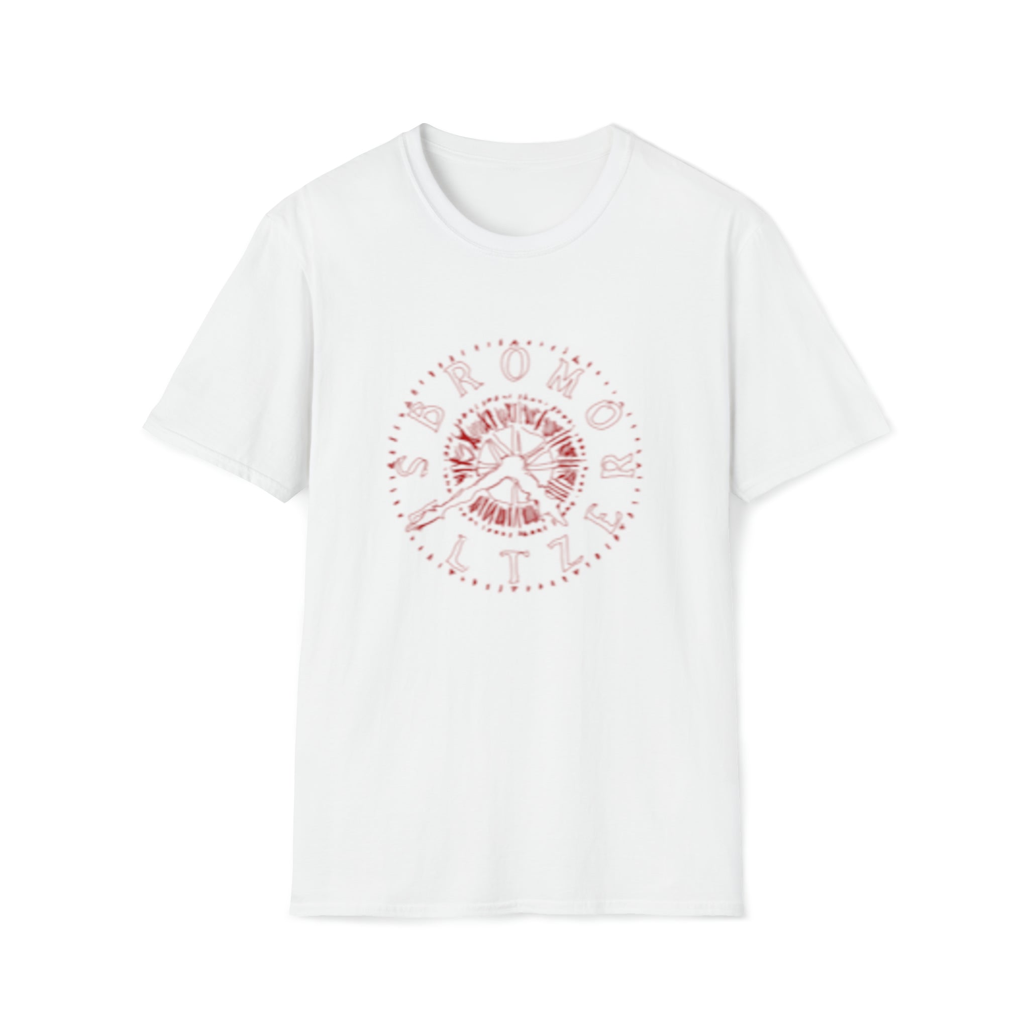 The Red Bromo Clock T-Shirt