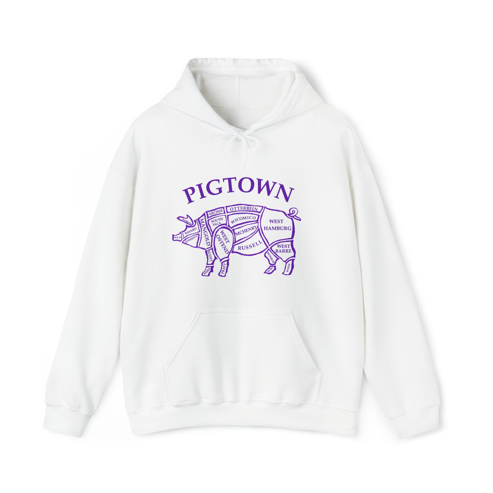 The Pigtown Streets Hooded Sweatshirt