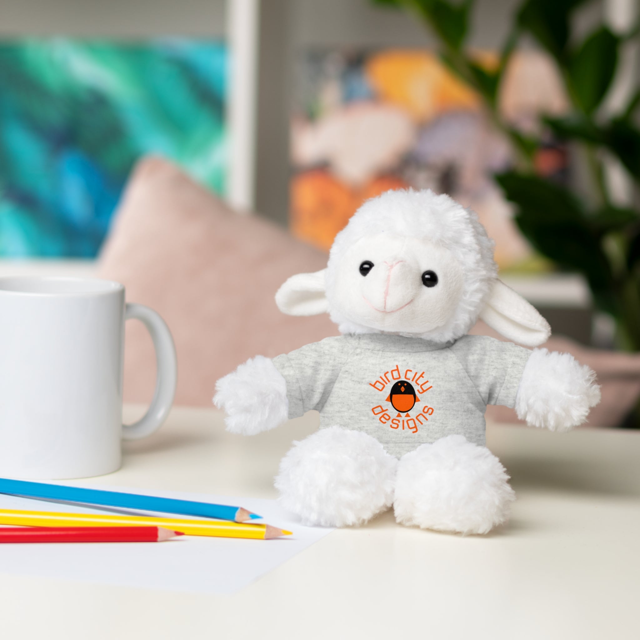 Bird City Designs Stuffed Animals with Tee