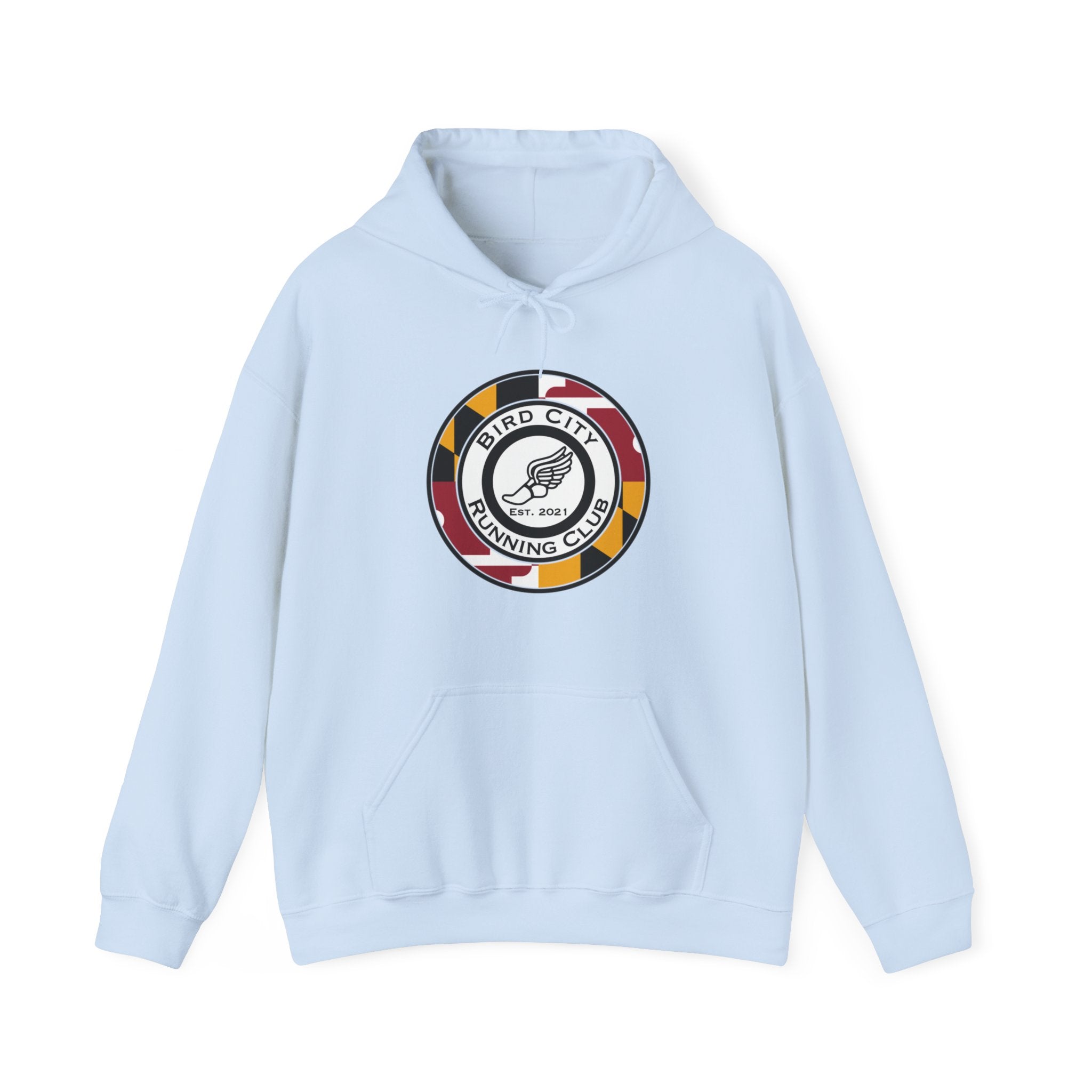 Bird City Running Club Hooded Sweatshirt-Maryland Flag Edition