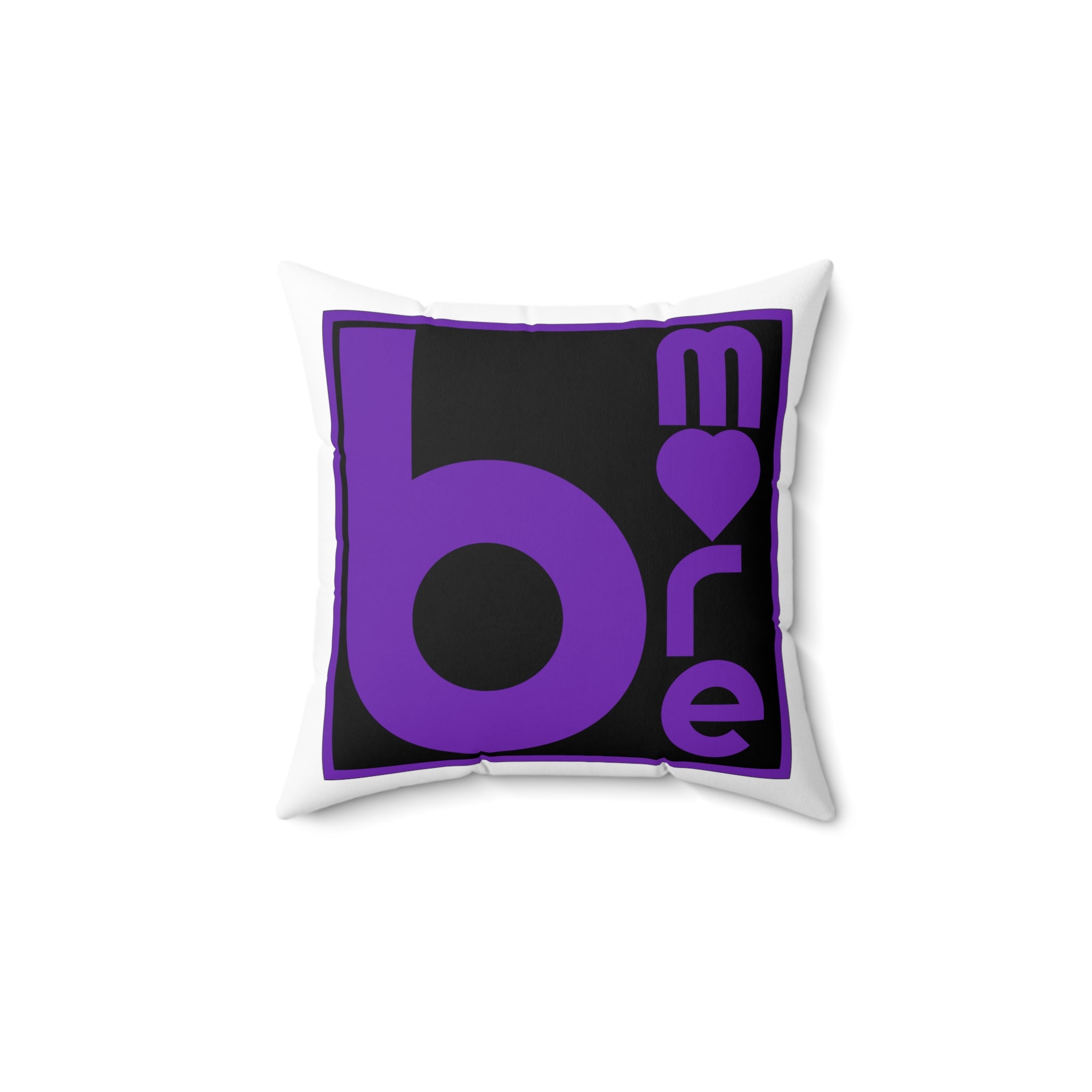 The "BMore Love Squared" Throw Pillow