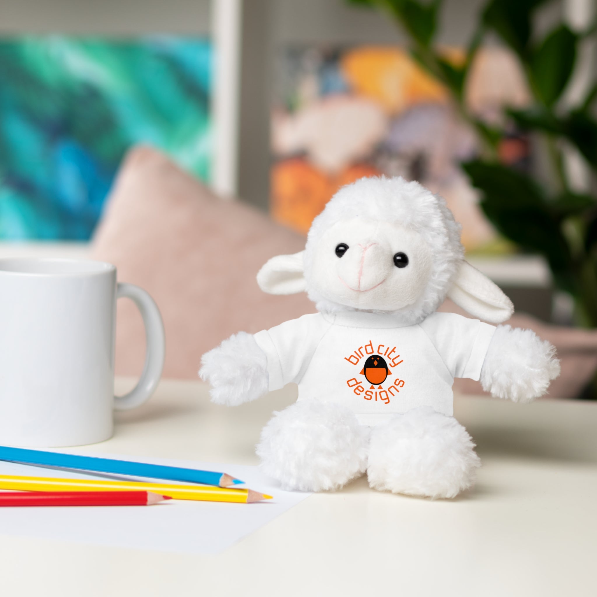 Bird City Designs Stuffed Animals with Tee