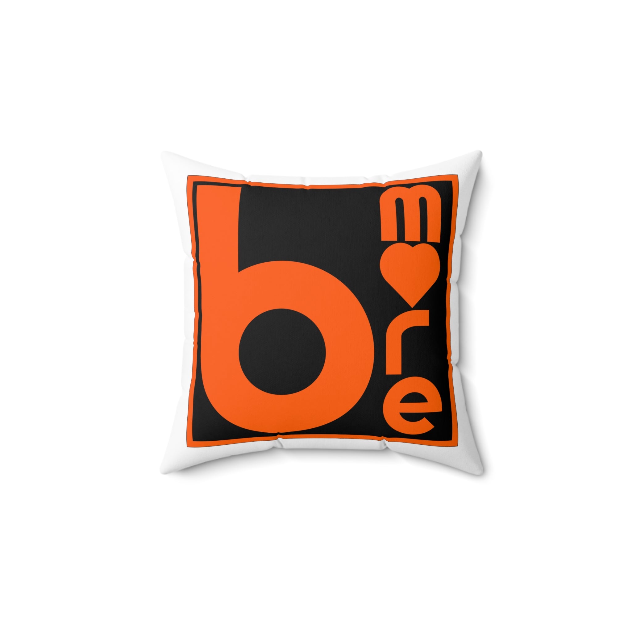 The "BMore Love Squared" Throw Pillow