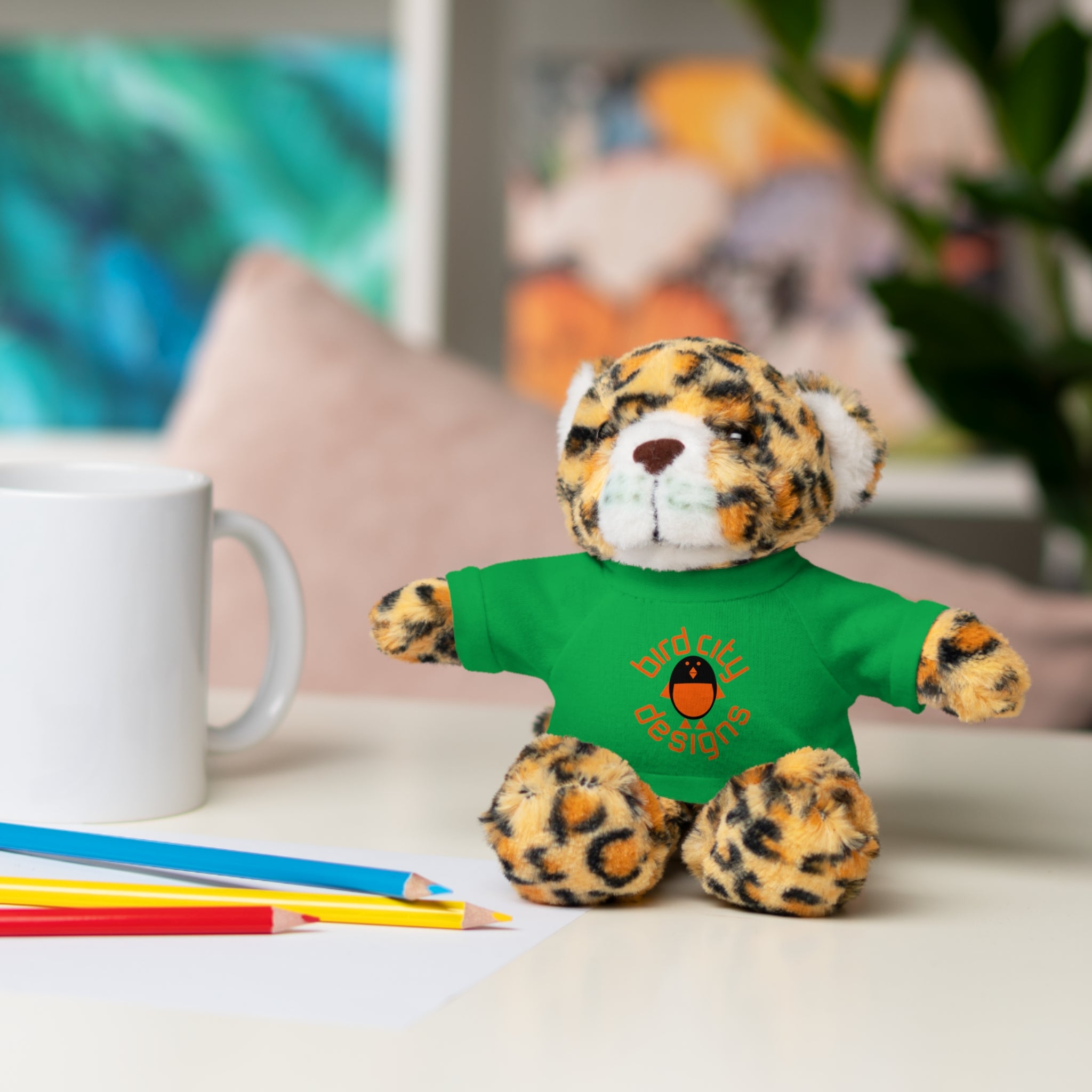 Bird City Designs Stuffed Animals with Tee