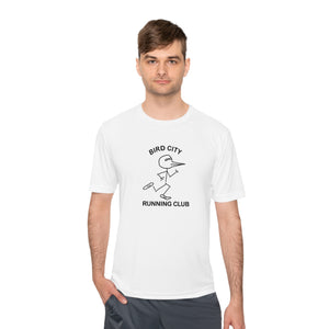 Bird City Running Club Moisture Wicking Tee-Cartoon Edition