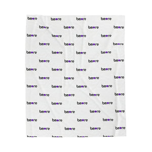 The "BMore Love" Velveteen Plush Blanket