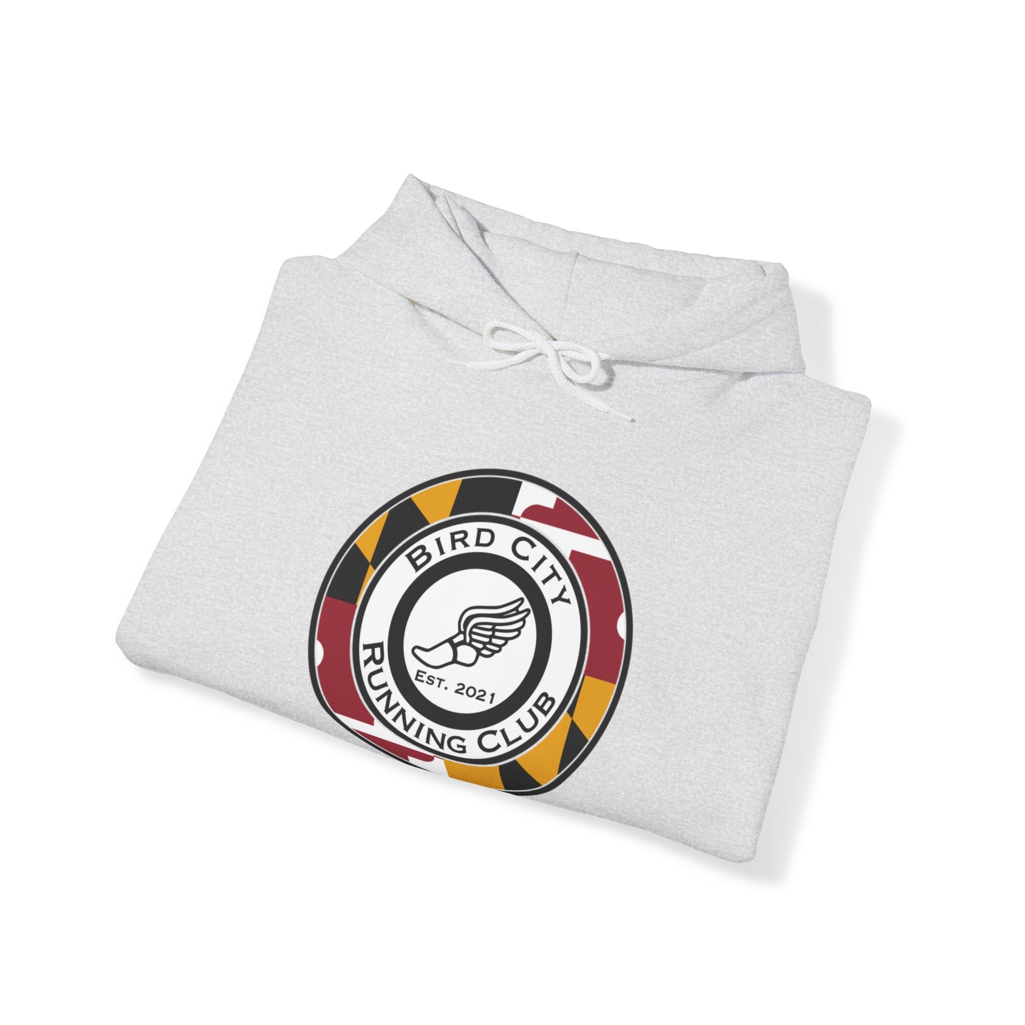 Bird City Running Club Hooded Sweatshirt-Maryland Flag Edition