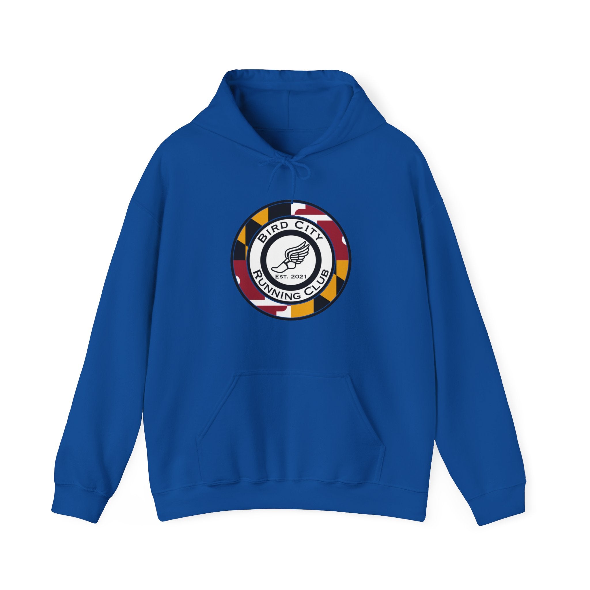 Bird City Running Club Hooded Sweatshirt-Maryland Flag Edition