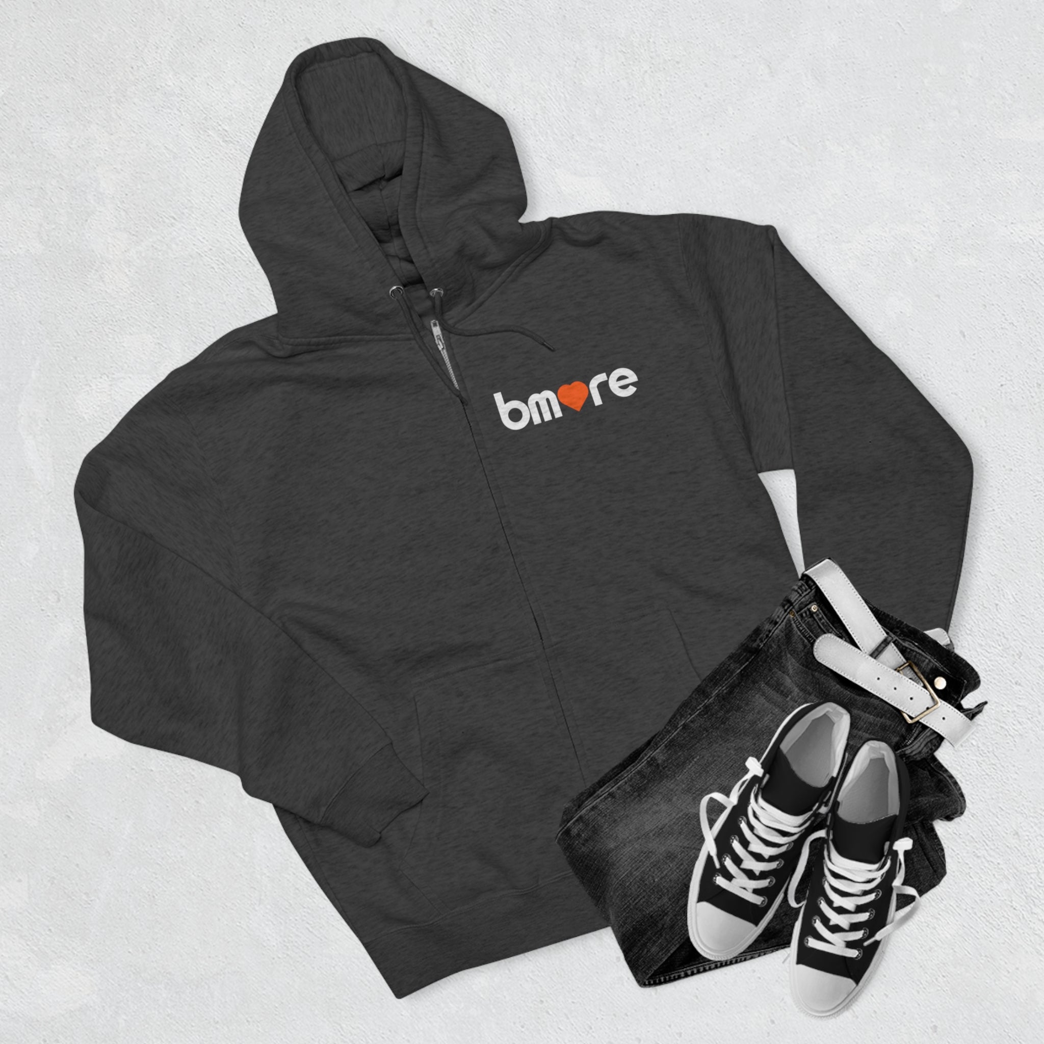 The "BMore Love" Full Zip Hoodie