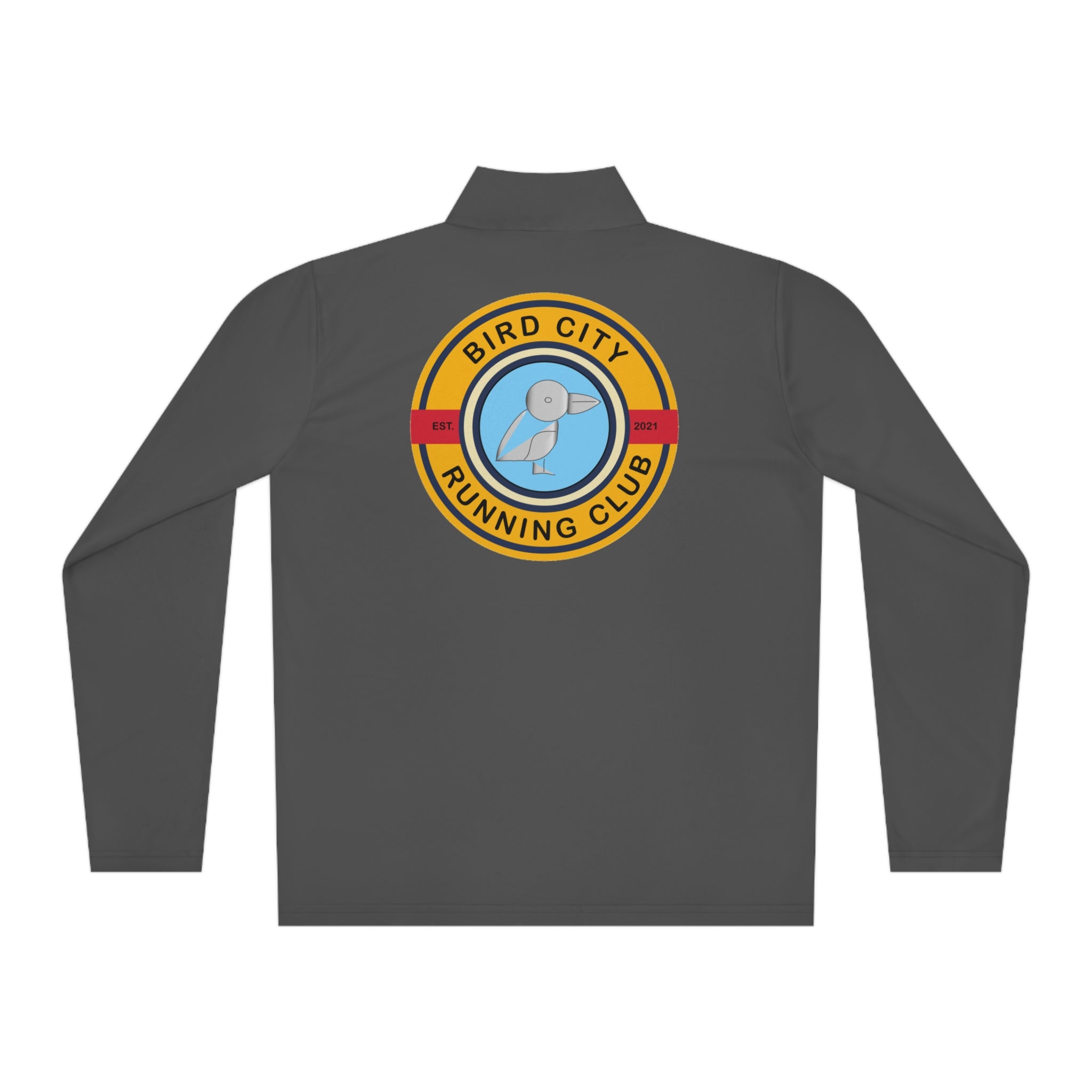 The "Bird City Running Club" Quarter-Zip Pullover