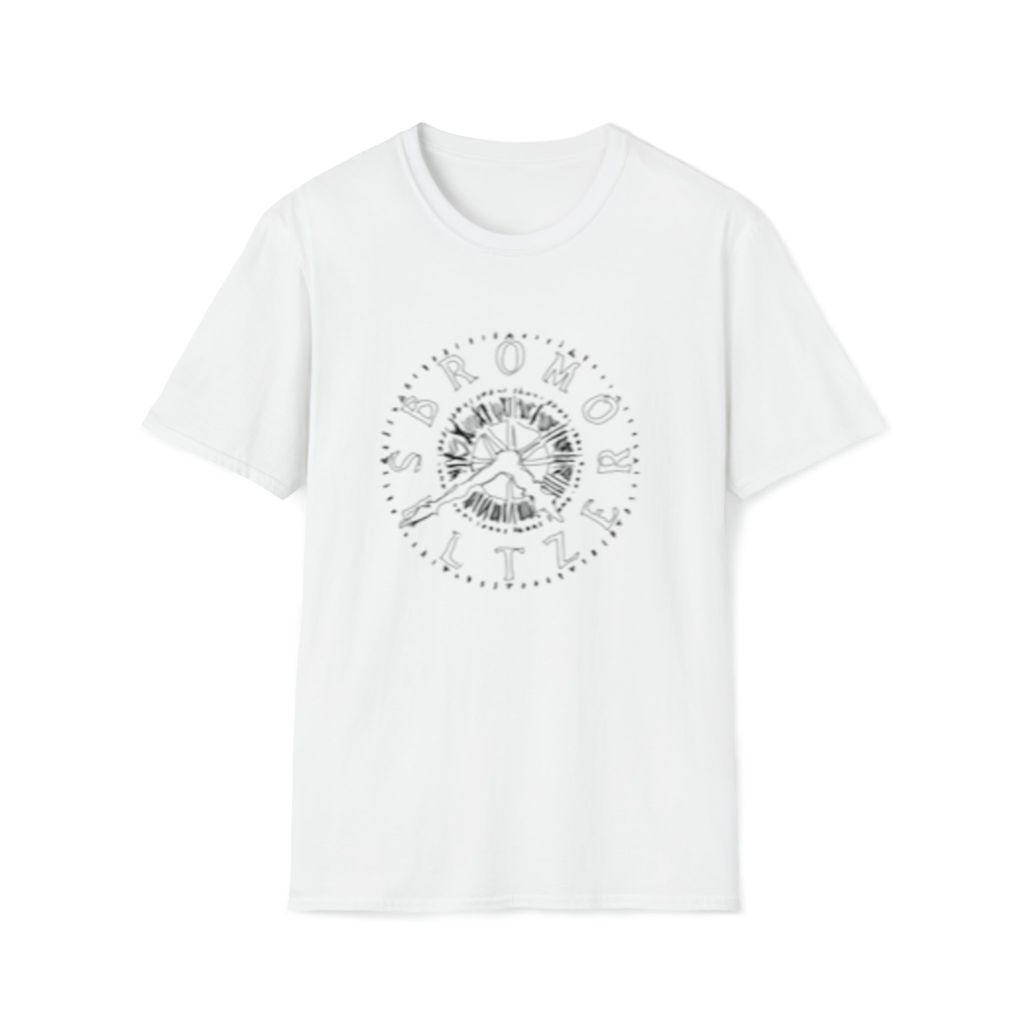 The Black Bromo Clock T-Shirt