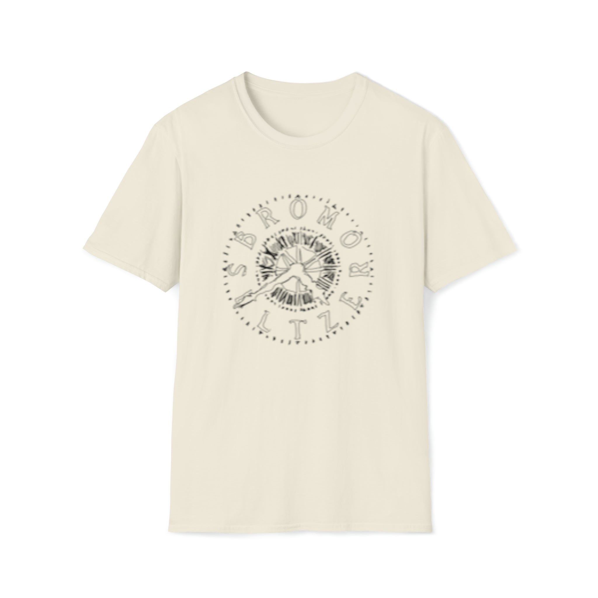 The Black Bromo Clock T-Shirt