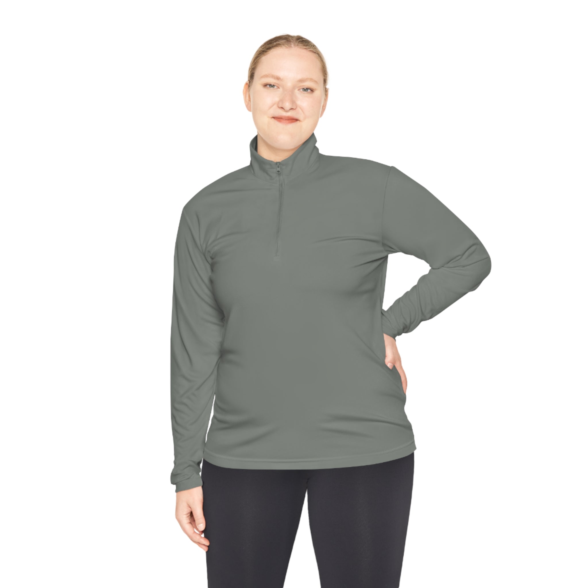 The "Bird City Running Club-Cartoon Edition" Quarter-Zip Pullover