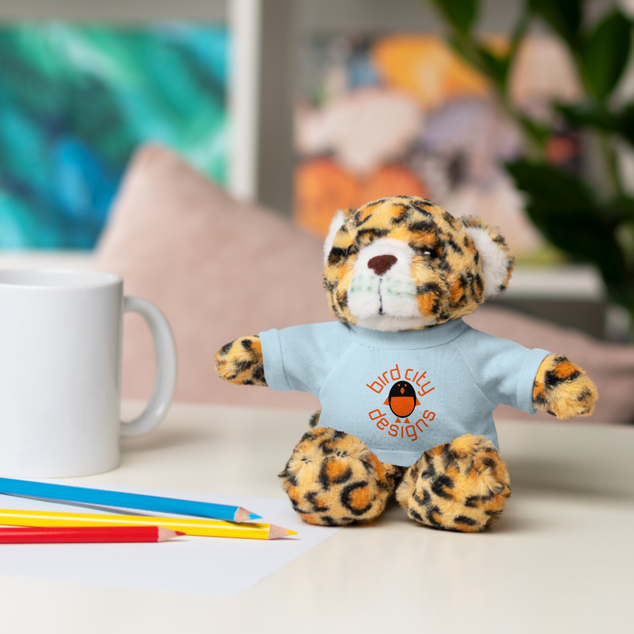 Bird City Designs Stuffed Animals with Tee