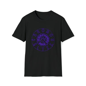 The Purple Bromo Clock T-Shirt