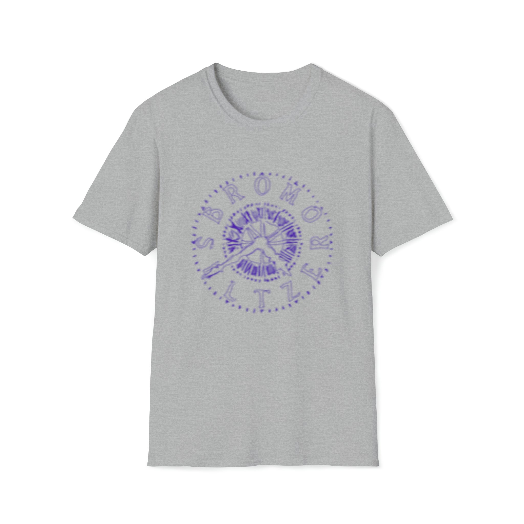 The Purple Bromo Clock T-Shirt