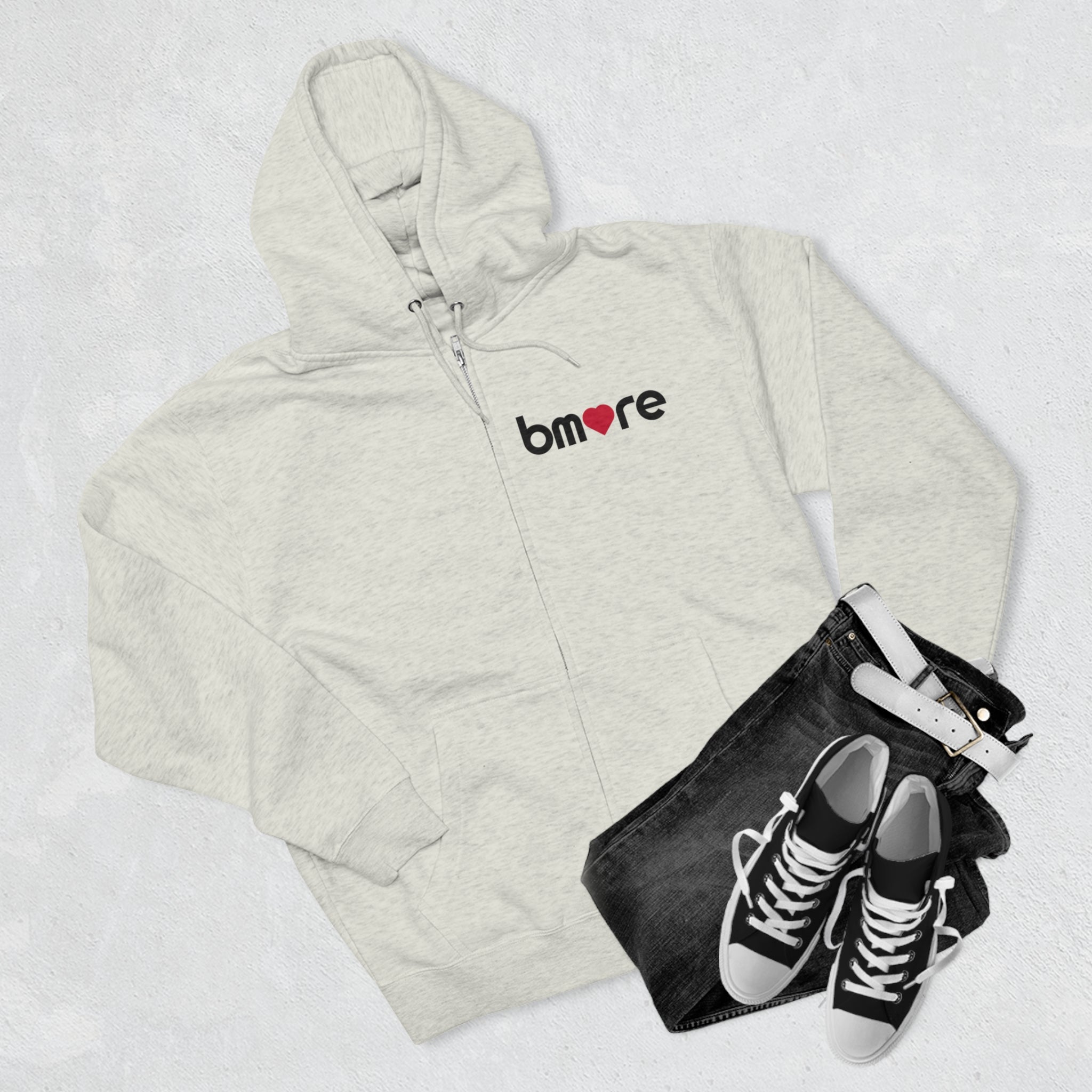 The "BMore Love" Full Zip Hoodie