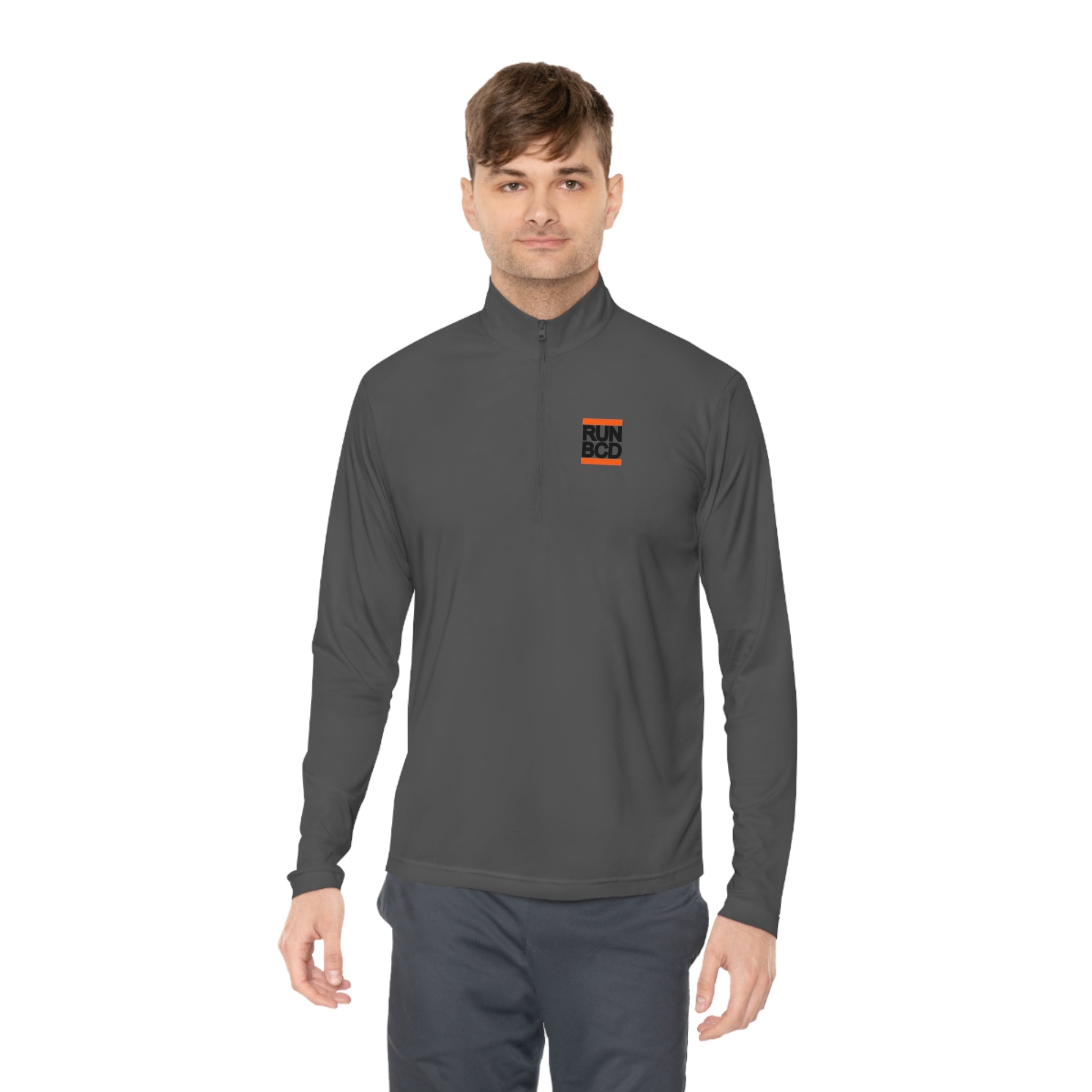 The "Run BCD" Quarter-Zip Pullover