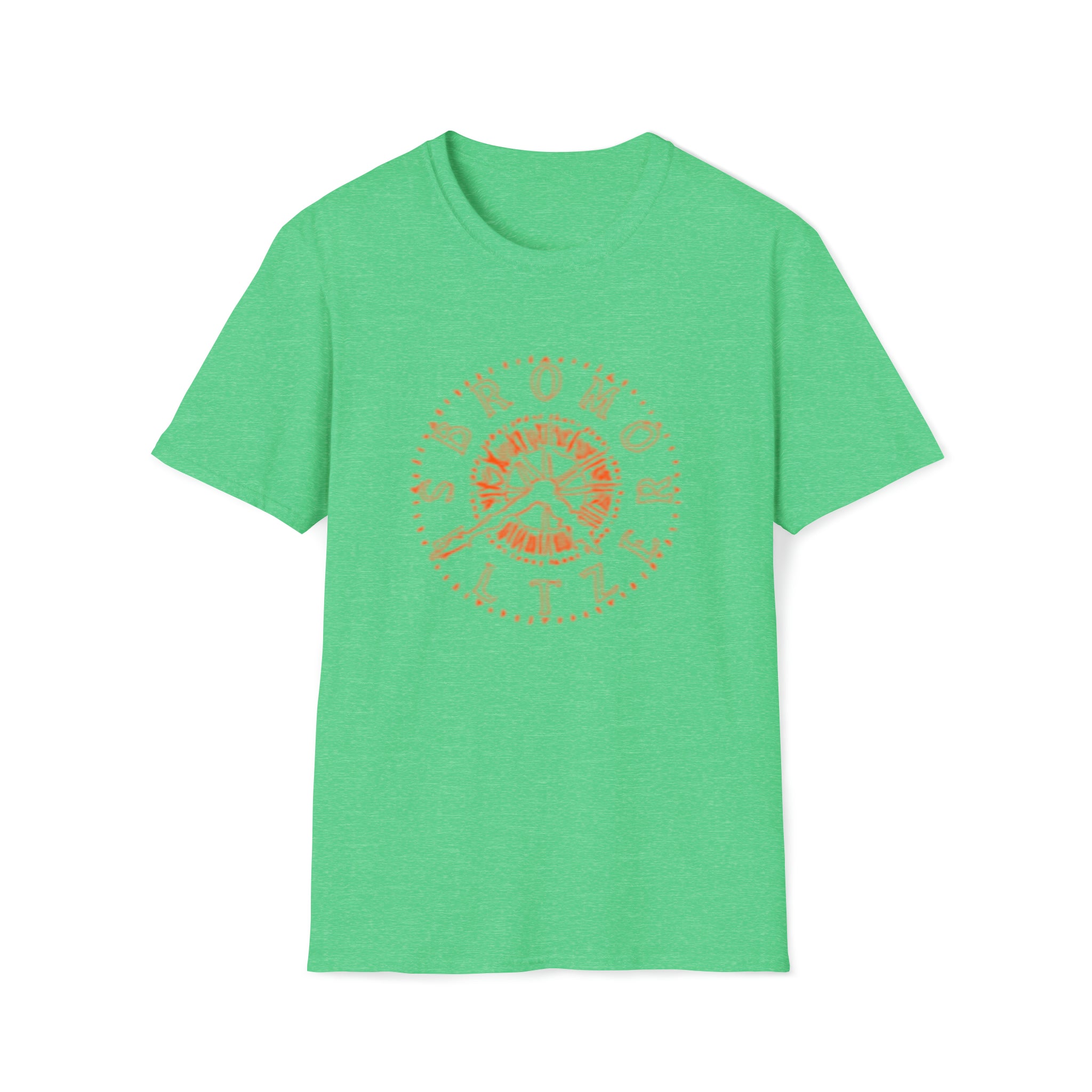 The Orange Bromo Clock T-Shirt