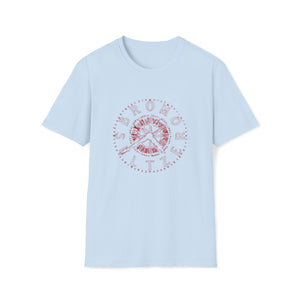 The Red Bromo Clock T-Shirt