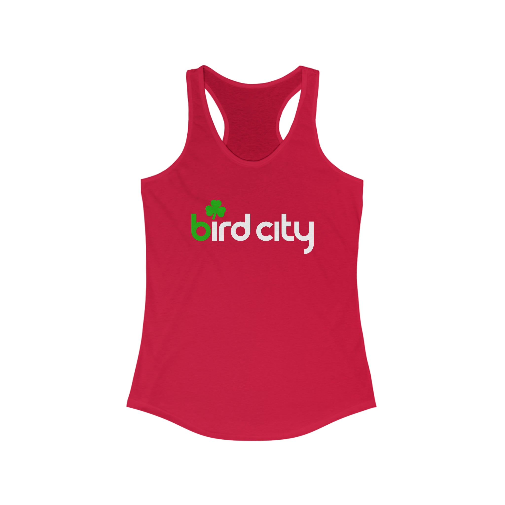 The "Bird City Shamrock" Racerback Tank