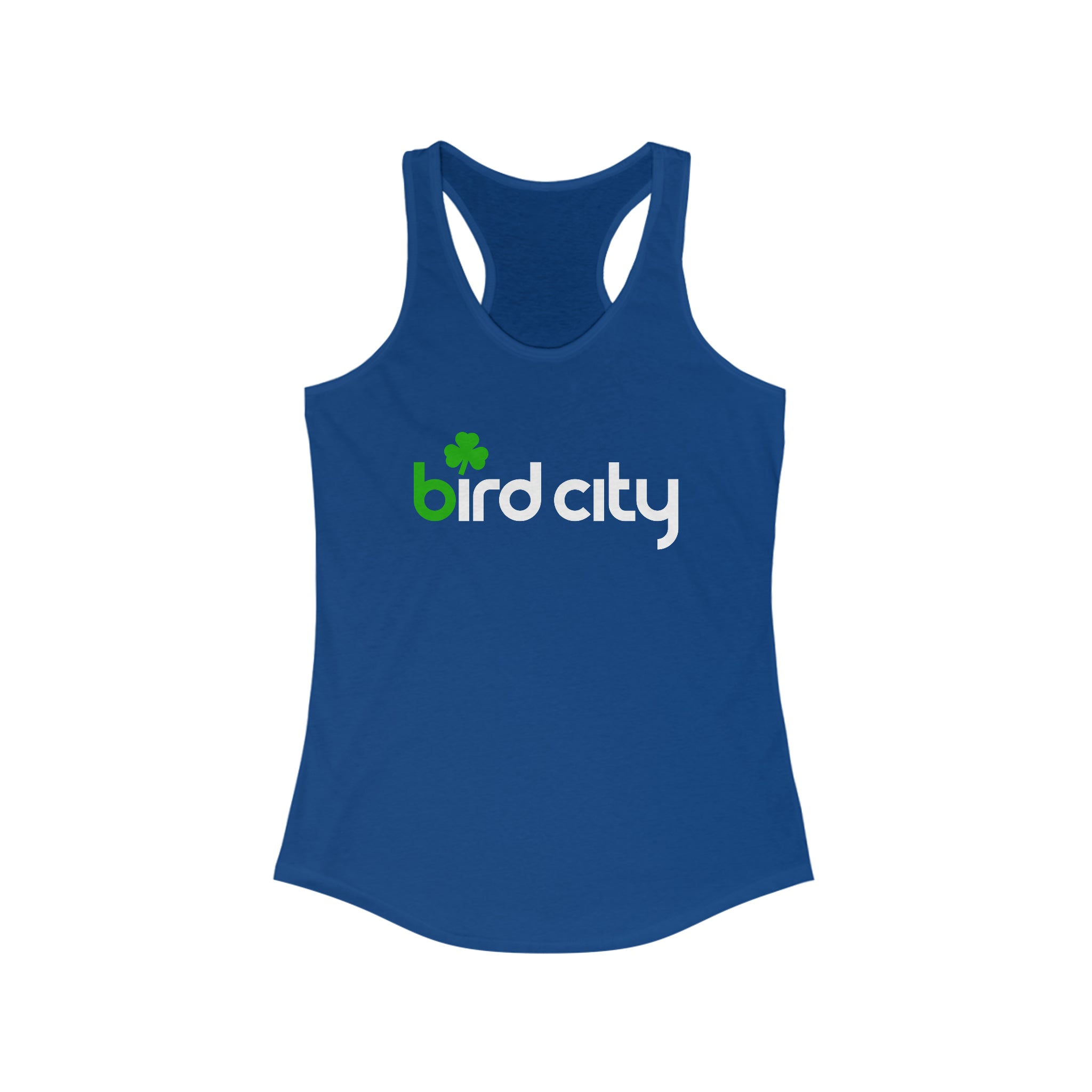 The "Bird City Shamrock" Racerback Tank