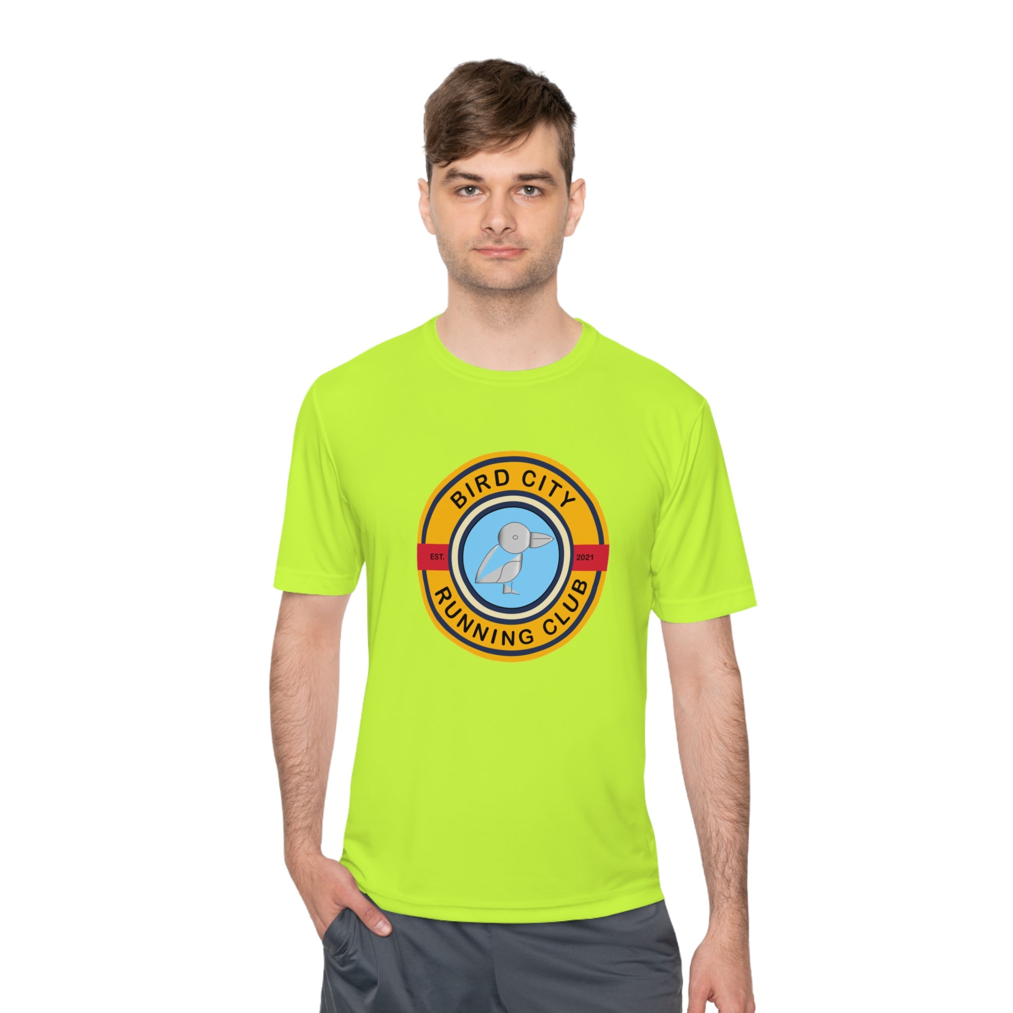 Bird City Running Club Moisture Wicking Tee