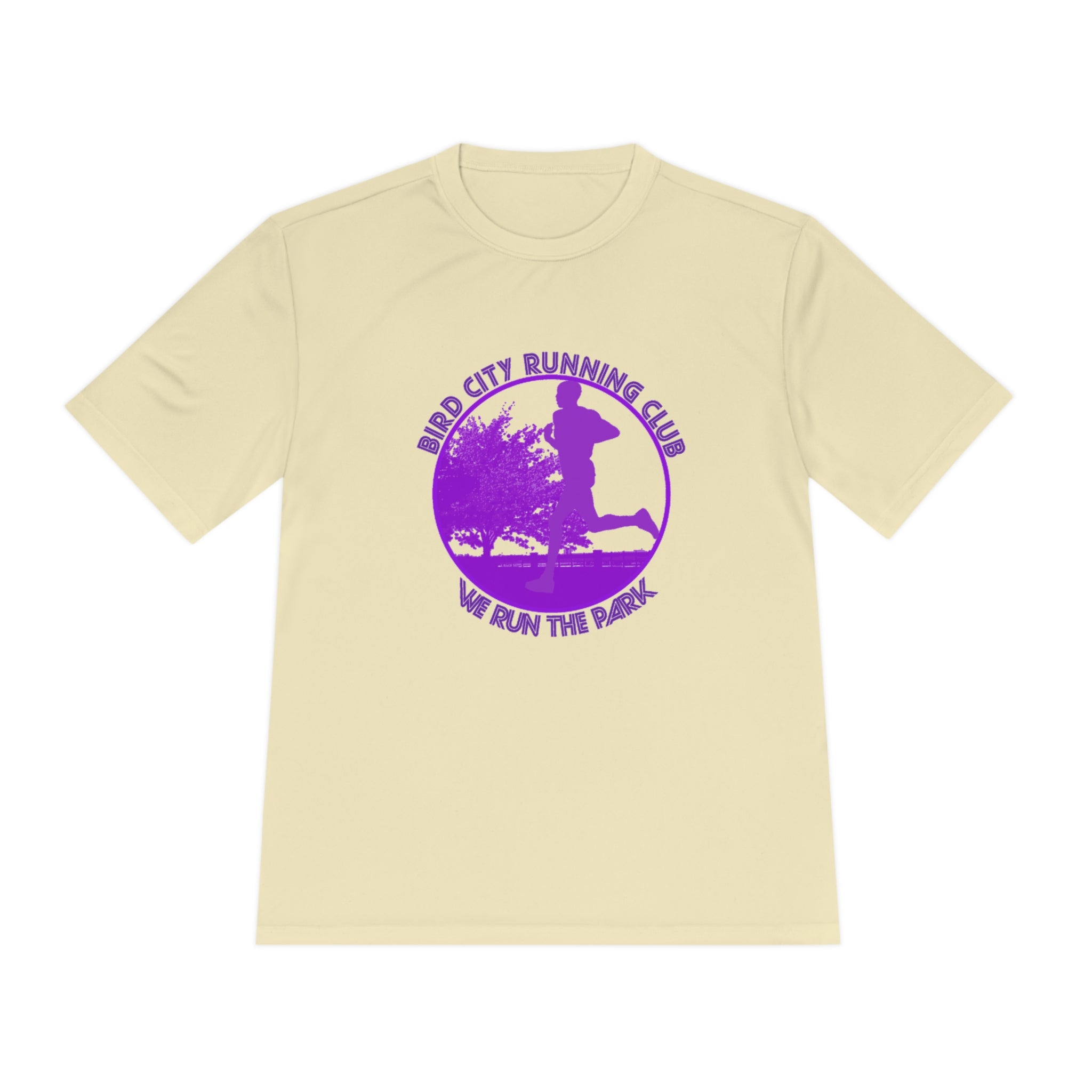 Bird City Running Club "We Run the Park" Moisture Wicking Tee