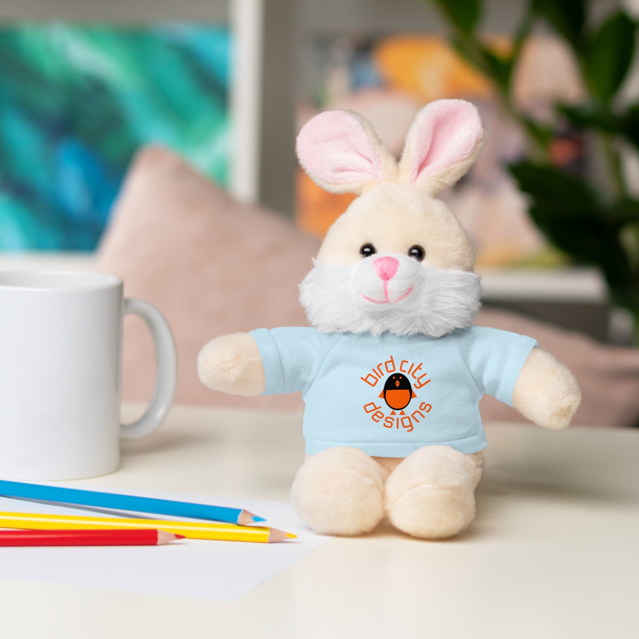 Bird City Designs Stuffed Animals with Tee