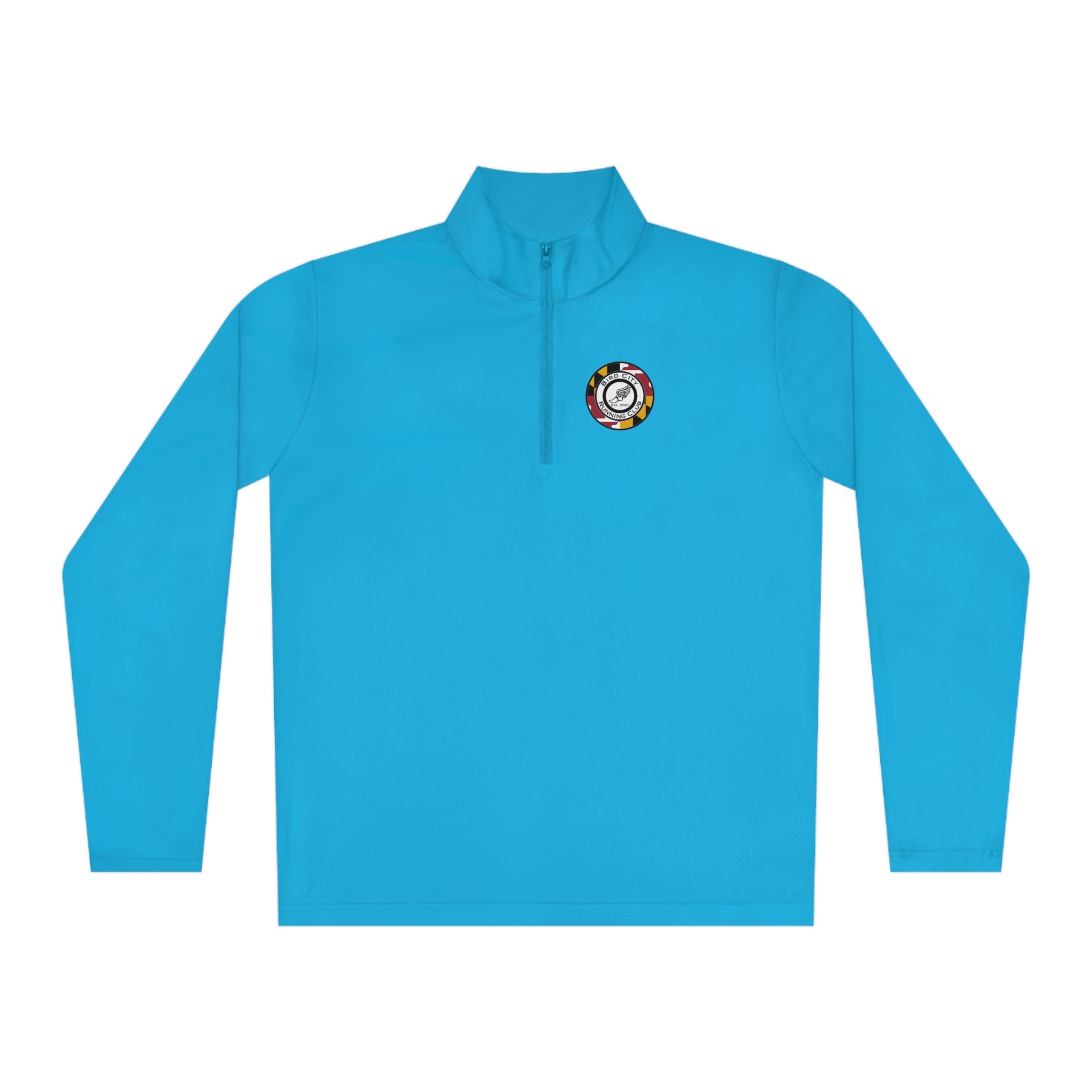 The "Bird City Running Club-Maryland Edition" Quarter-Zip Pullover