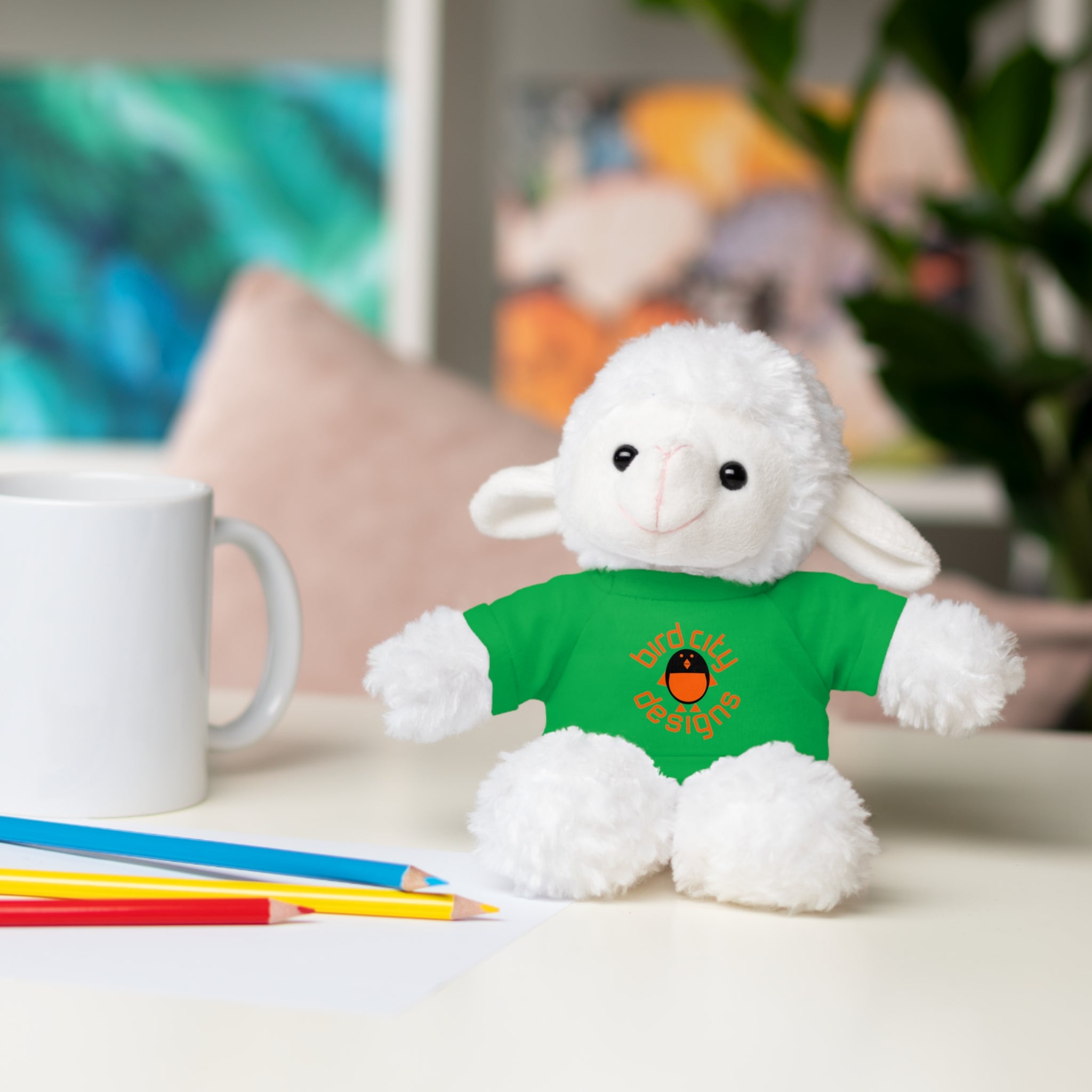 Bird City Designs Stuffed Animals with Tee