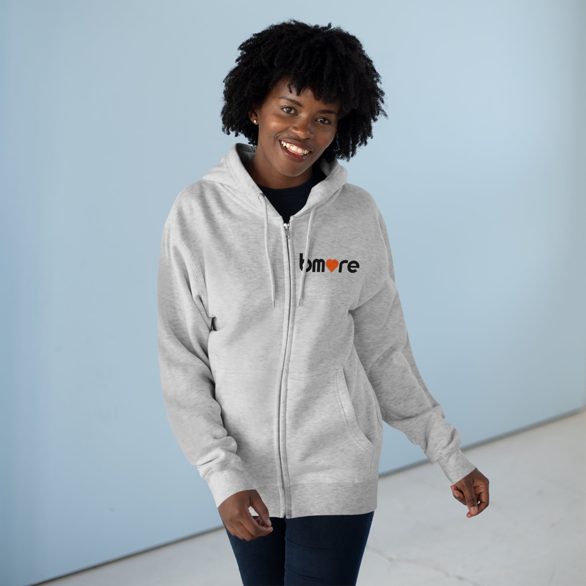 The "BMore Love" Full Zip Hoodie