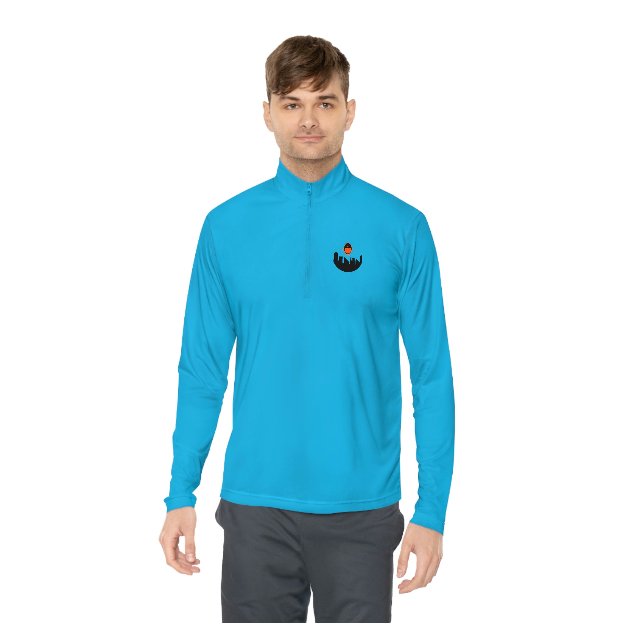 The "Bird City" Quarter-Zip Pullover