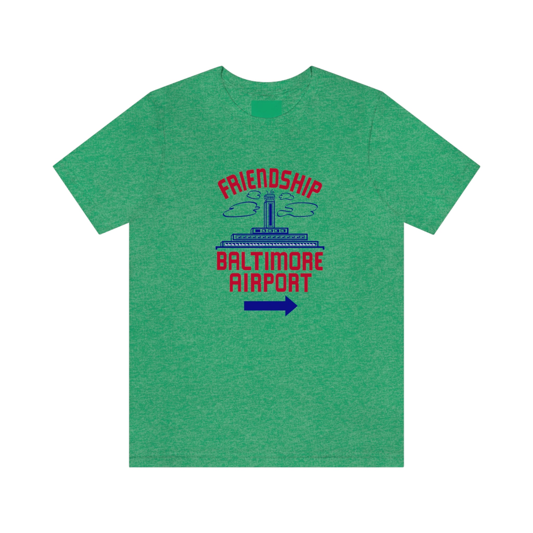 The "Friendship Baltimore Airport" Jersey Short Sleeve Tee