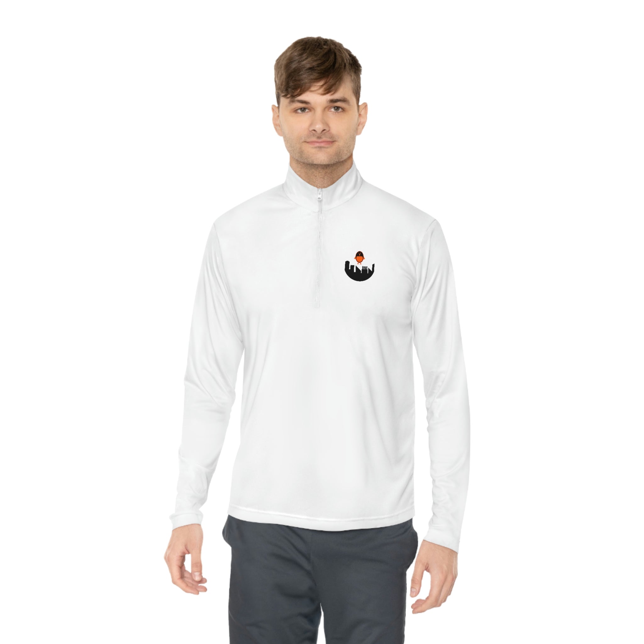 The "Bird City" Quarter-Zip Pullover