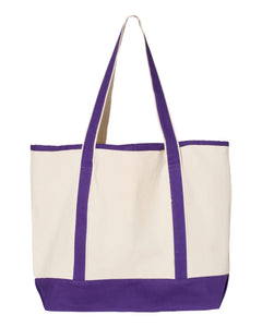 Bird City Designs Large Canvas Deluxe Tote