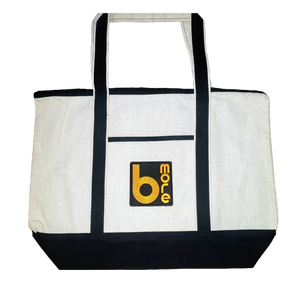 Bmore Square Large Canvas Deluxe Tote