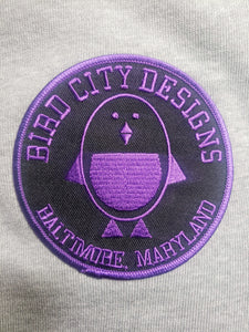 Athletic Heather Gray Bird City Designs Hooded Sweatshirt