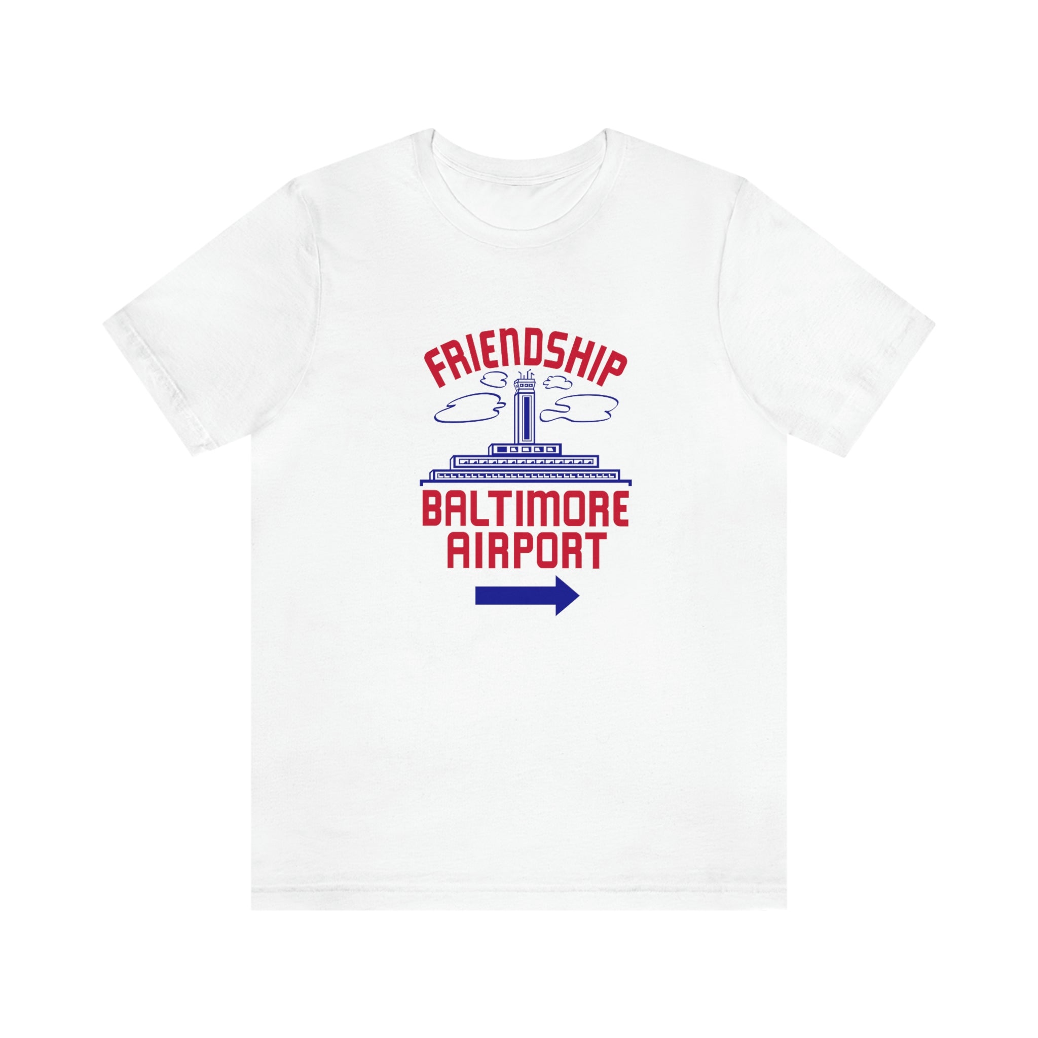 The "Friendship Baltimore Airport" Jersey Short Sleeve Tee