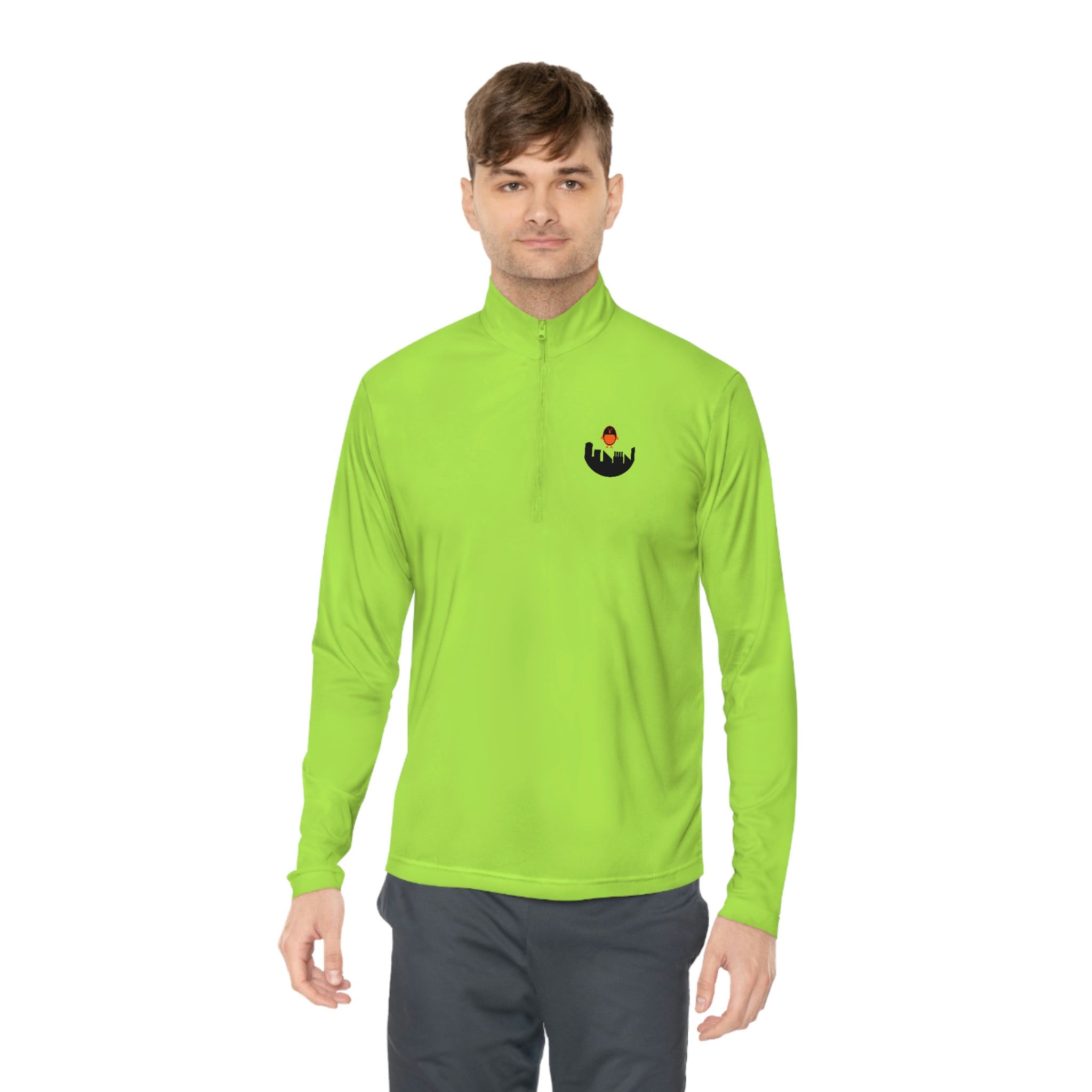 The "Bird City" Quarter-Zip Pullover