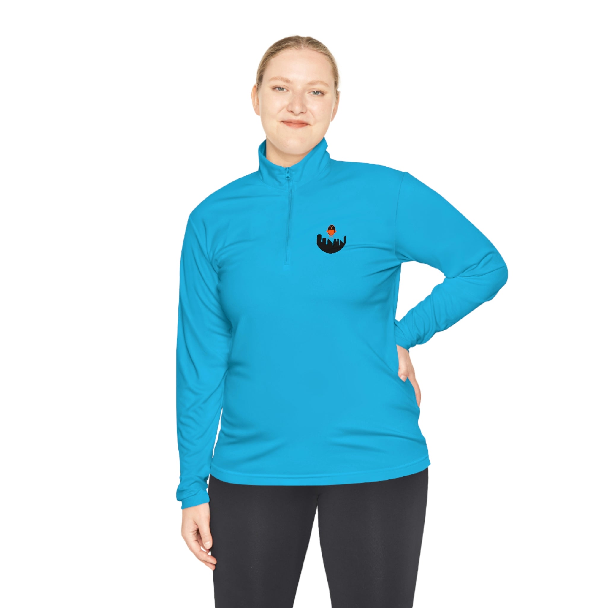 The "Bird City" Quarter-Zip Pullover