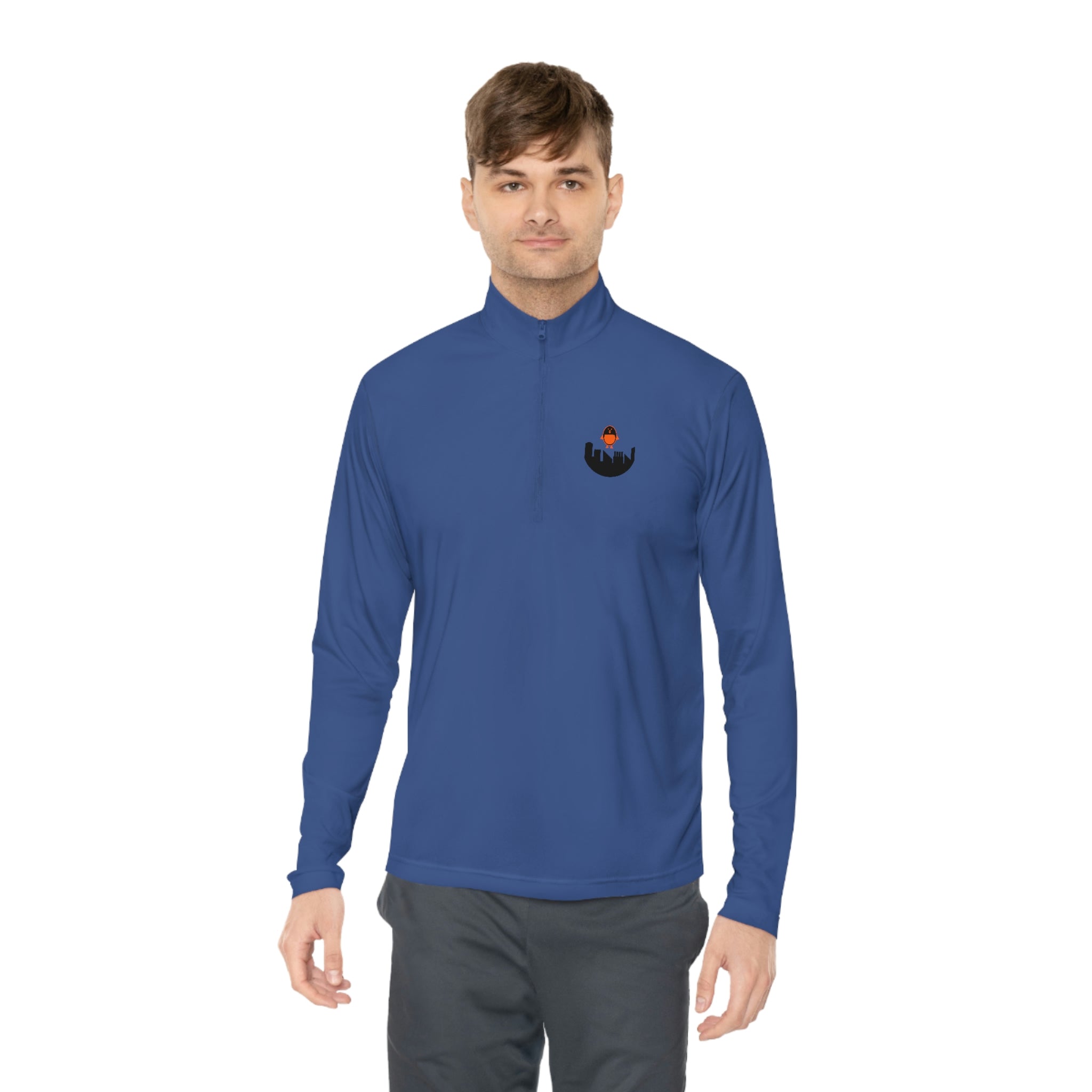 The "Bird City" Quarter-Zip Pullover